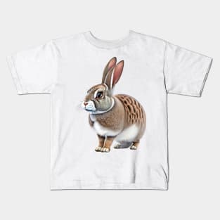 Cute Cartoon Bunny Kids T-Shirt